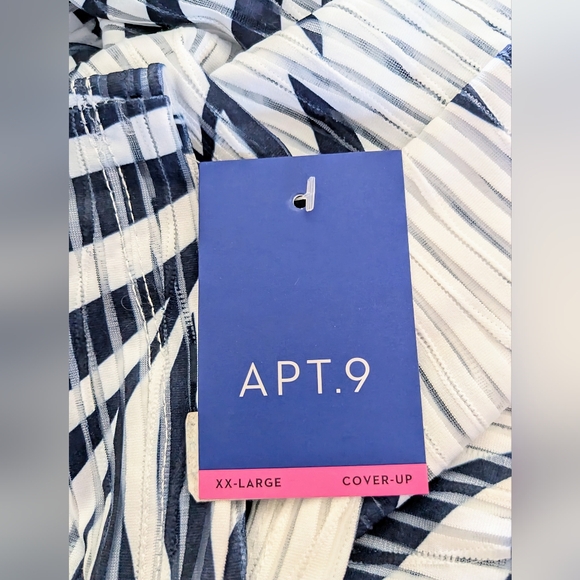 NWT, Portocruz Palm-Leaf, Swim Tunic, Cover-Up, Size XXL - Picture 11 of 13